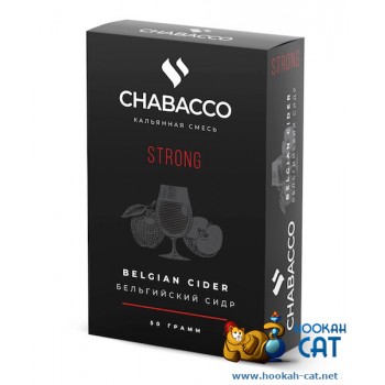 Бестабачная смесь для кальяна Chabacco Belgian Cider (Чайная смесь Чабако Бельгийский Сидр) Strong 50г - фото 1